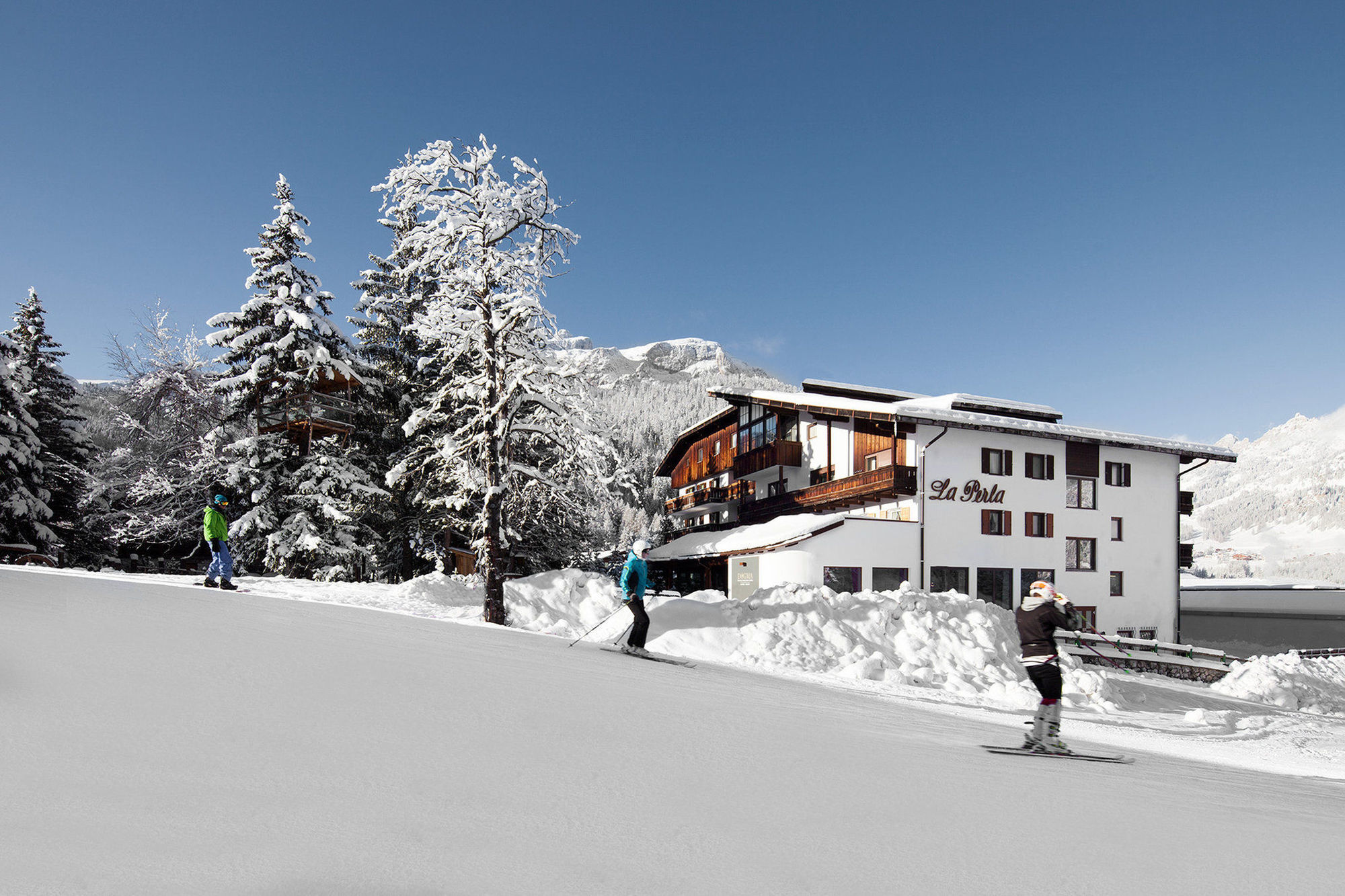 Hotel La Perla: The Leading Hotels Of The World Corvara In Badia Esterno foto